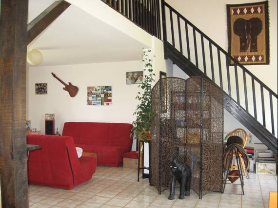 La pice de vie : salon